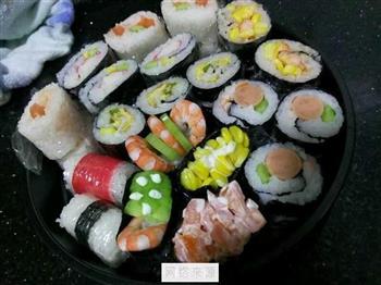 自制寿司卷的做法步骤14