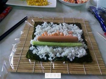 自制寿司卷的做法步骤8