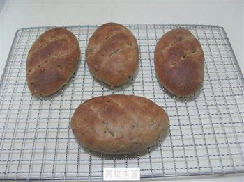 核桃椰浆全麦面包的做法步骤13