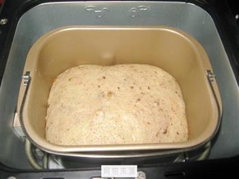 核桃椰浆全麦面包的做法步骤9