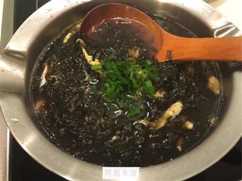 蚝干紫菜蛋花汤的做法步骤4