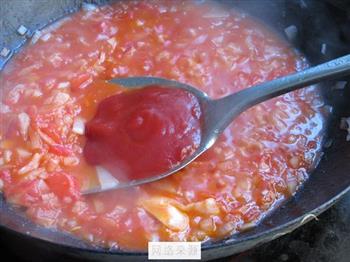 茄汁鱼丸饭的做法图解9