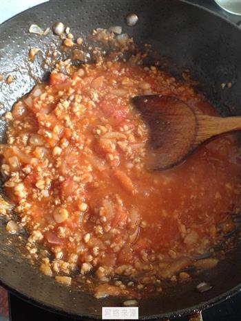 茄汁肉酱意面的做法步骤7