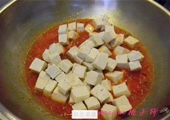 番茄烧豆腐的做法步骤7