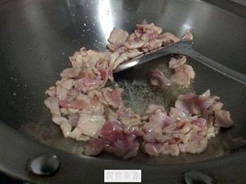 秋葵炒肉的做法步骤3