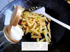 麻辣土豆条的做法步骤7