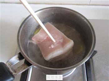 苦瓜回锅肉的做法步骤3