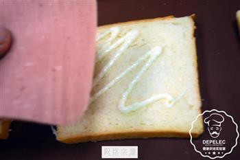 黄金三明治的做法图解2