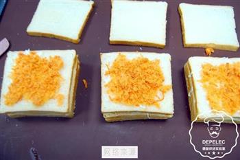 黄金三明治的做法图解4