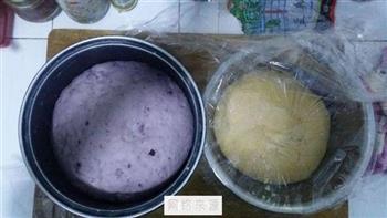南瓜紫薯馒头的做法步骤4