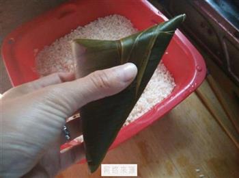 红枣糯米粽子的做法图解8