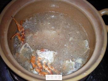 老虎蟹煲粥的做法图解3