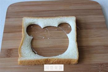 小熊三明治的做法步骤5