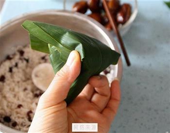甜蜜的红豆蜜枣粽的做法步骤11