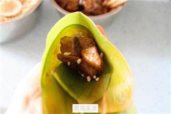 台式花菇烧肉粽的做法图解11