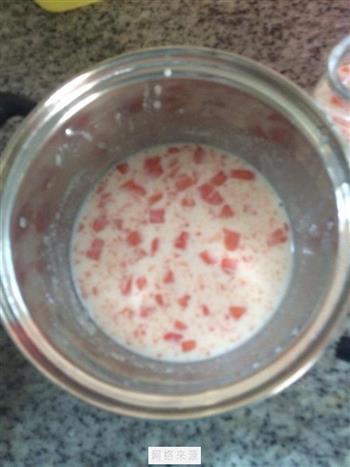 木瓜牛奶布丁的做法步骤6