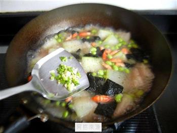 河虾紫菜冬瓜汤的做法步骤13