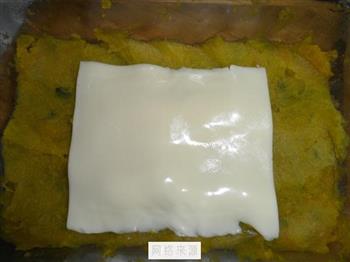 奶酪焗南瓜泥的做法步骤4
