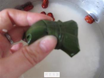 迷你红枣粽子的做法步骤7