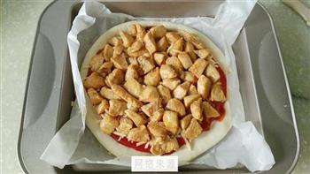 奥尔良鸡肉披萨的做法图解10