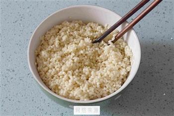 圆锥碱水白米粽的做法步骤1