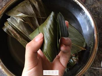 抹茶红豆水晶粽的做法步骤10
