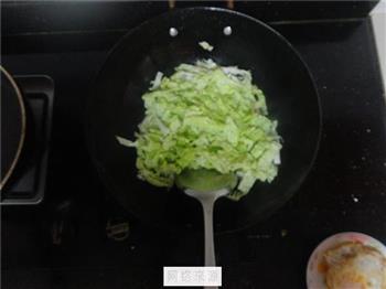 素炒白菜的做法图解4