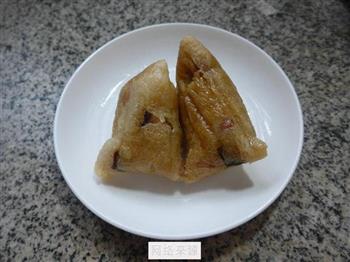花生米酱肉糯米粽的做法步骤15