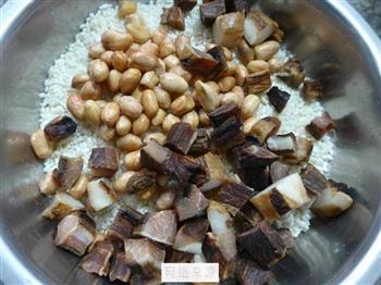 花生米酱肉糯米粽的做法步骤5