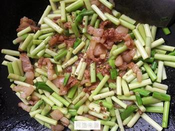 蒜苔炒肉的做法步骤10