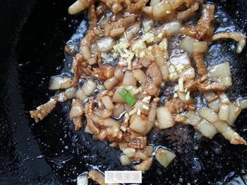 蒜苔炒肉的做法步骤7