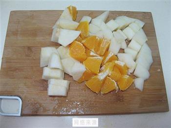 香瓜橙子梨汁的做法步骤2