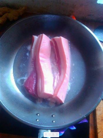 爆炒红烧肉的做法步骤2
