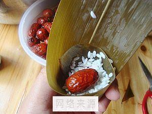 红枣粽子的做法图解3
