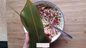 赤豆红枣粽的做法步骤11