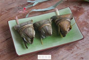红枣莲子青豆粽的做法步骤12