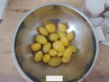 银杏椰奶炖芋仔的做法步骤8