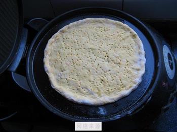 南瓜饼胚培根披萨的做法图解16