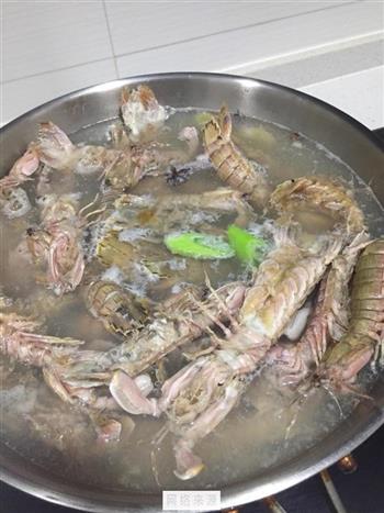 水煮皮皮虾的做法图解2