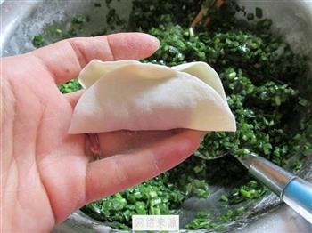 韭菜虾仁饺的做法步骤10