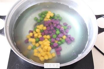 彩色蔬菜芋圆的做法步骤13