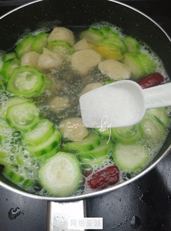 海鲜丝瓜汤的做法图解5