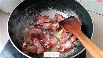 蒜苔炒腊肉的做法步骤8