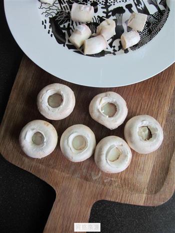 超简单平底锅烤蘑菇的做法步骤2
