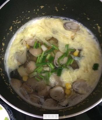 玉子磨菇蛋花汤的做法图解10
