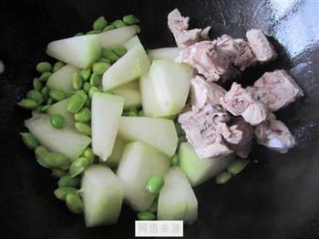 毛豆冬瓜排骨汤的做法图解10