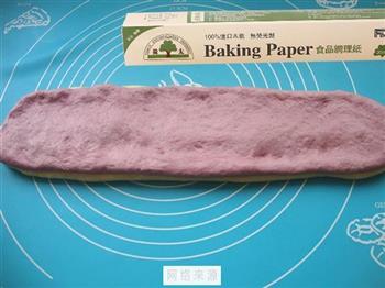 紫薯双色吐司的做法步骤6
