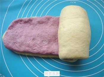 紫薯双色吐司的做法图解7