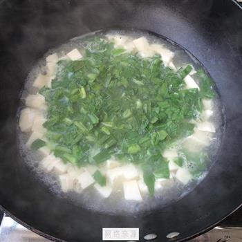 小白菜豆腐汤的做法步骤8