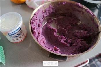 香蕉紫薯糯米糍的做法步骤4